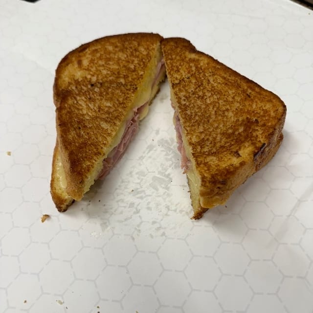 Monster Grilled Cheese Sandwich.