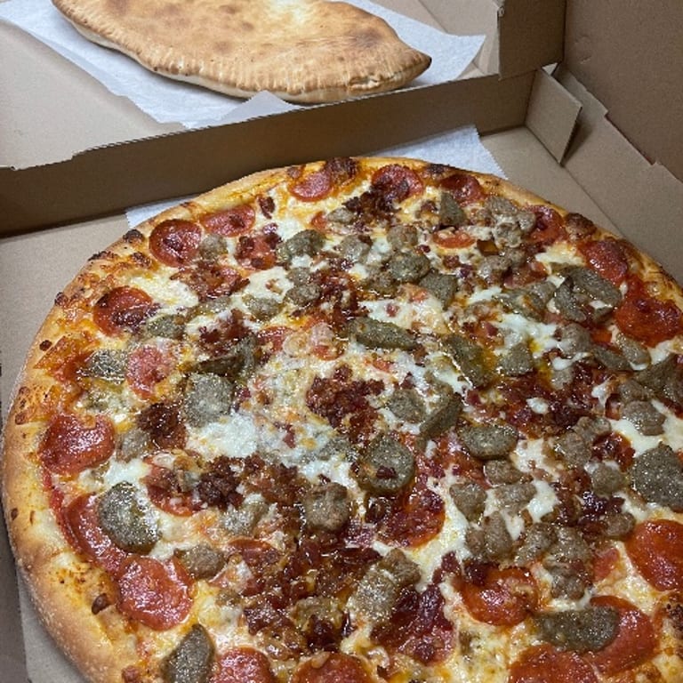 Indulge in Meat Lovers Pizza