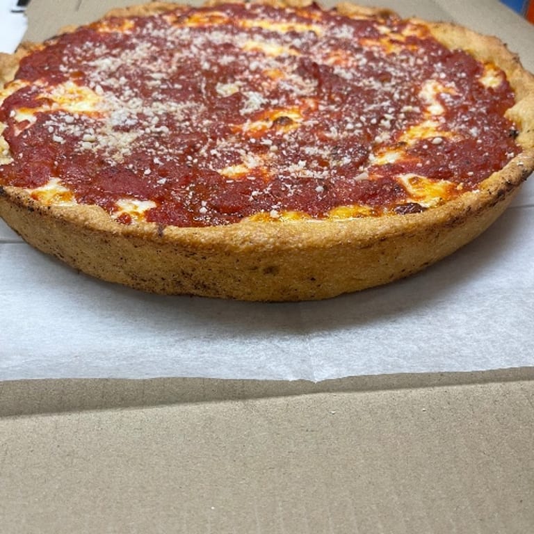 Indulge in Deep Dish Pizza